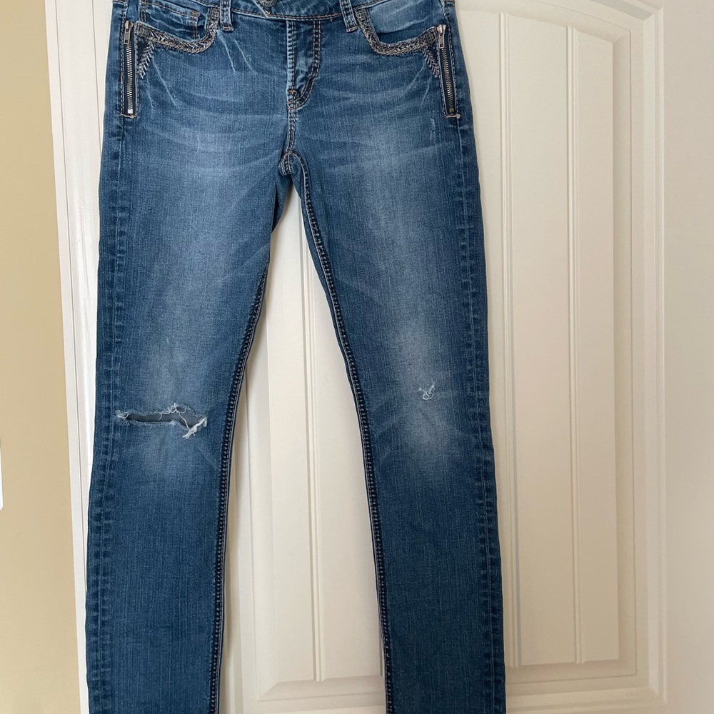 SILVER JEANS “TUESDAY” Blue Denim Jeans